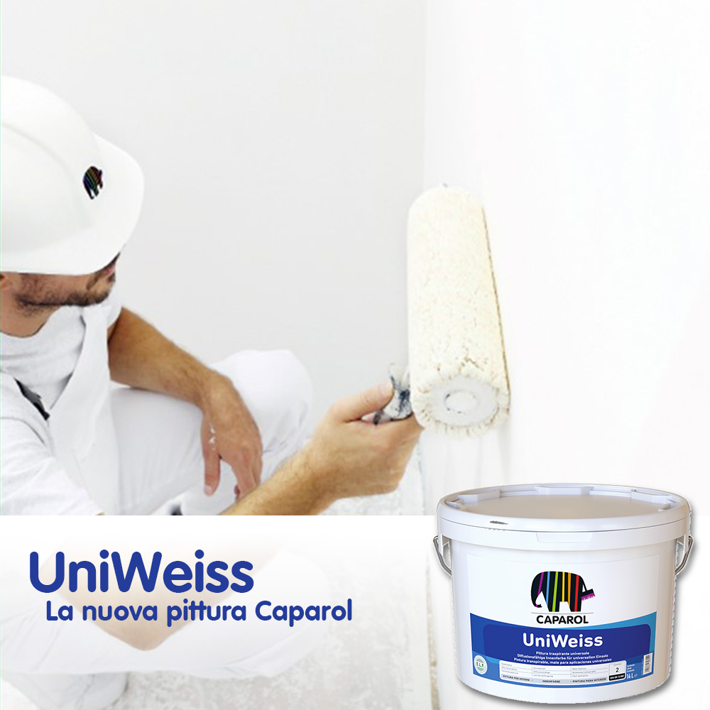 UniWeiss pittura traspirante Caparol